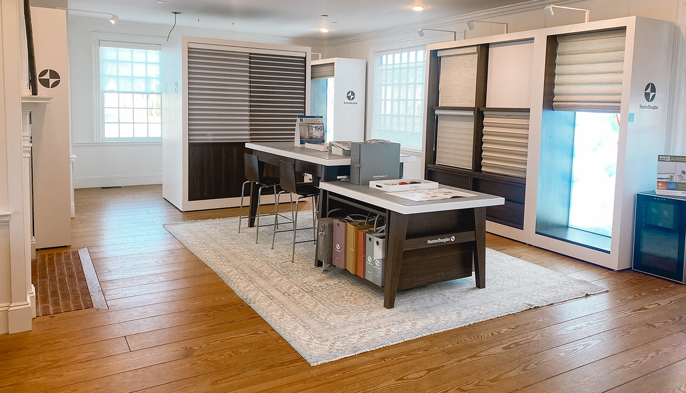 SH Hunter Douglas Gallery Gets a Glow Up