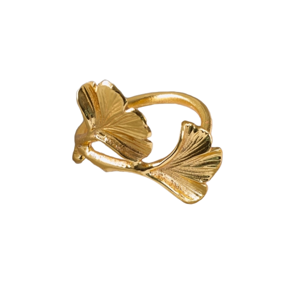 Gingko Napkin Ring