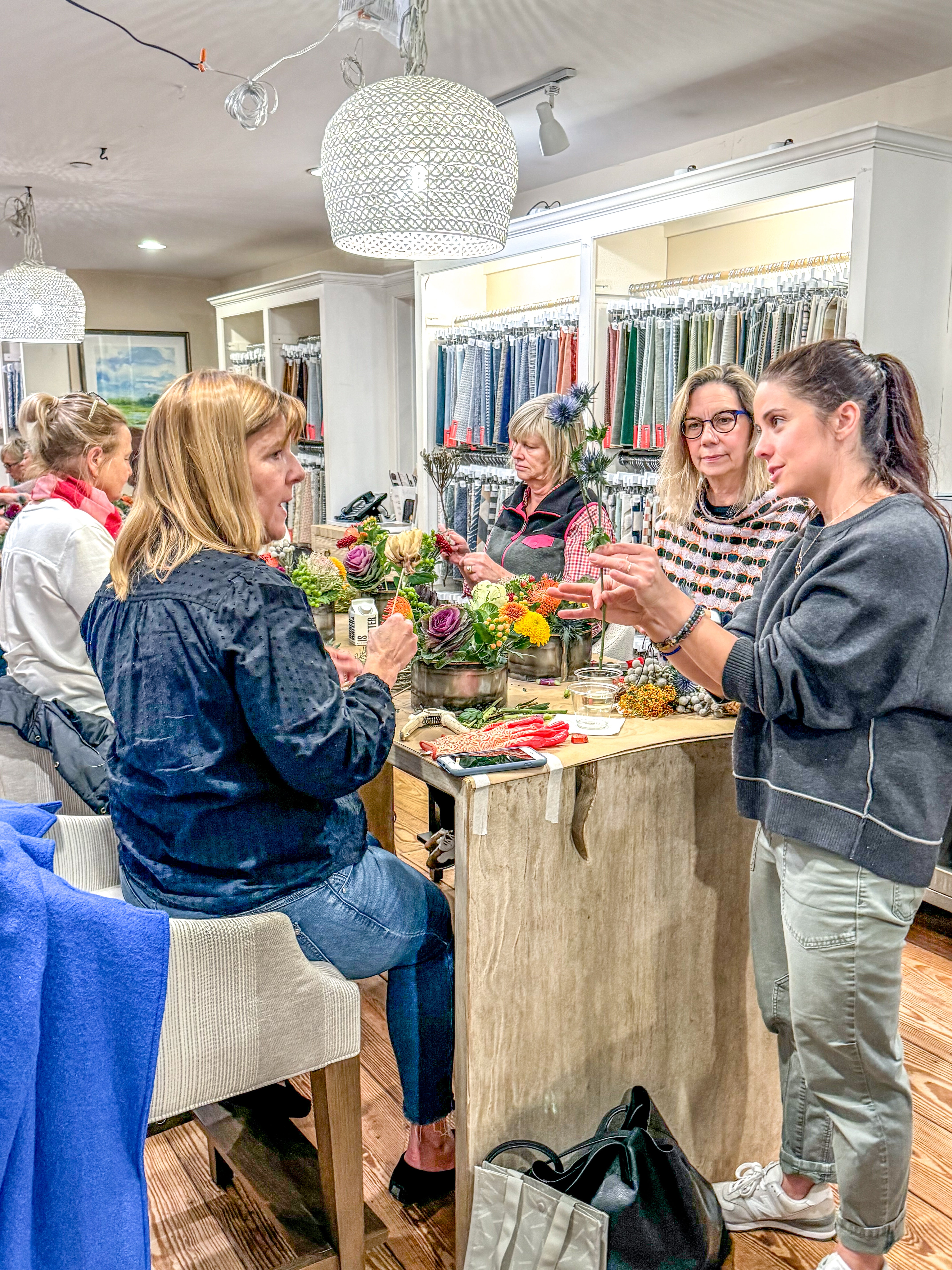 Mar Holiday Floral Centerpiece