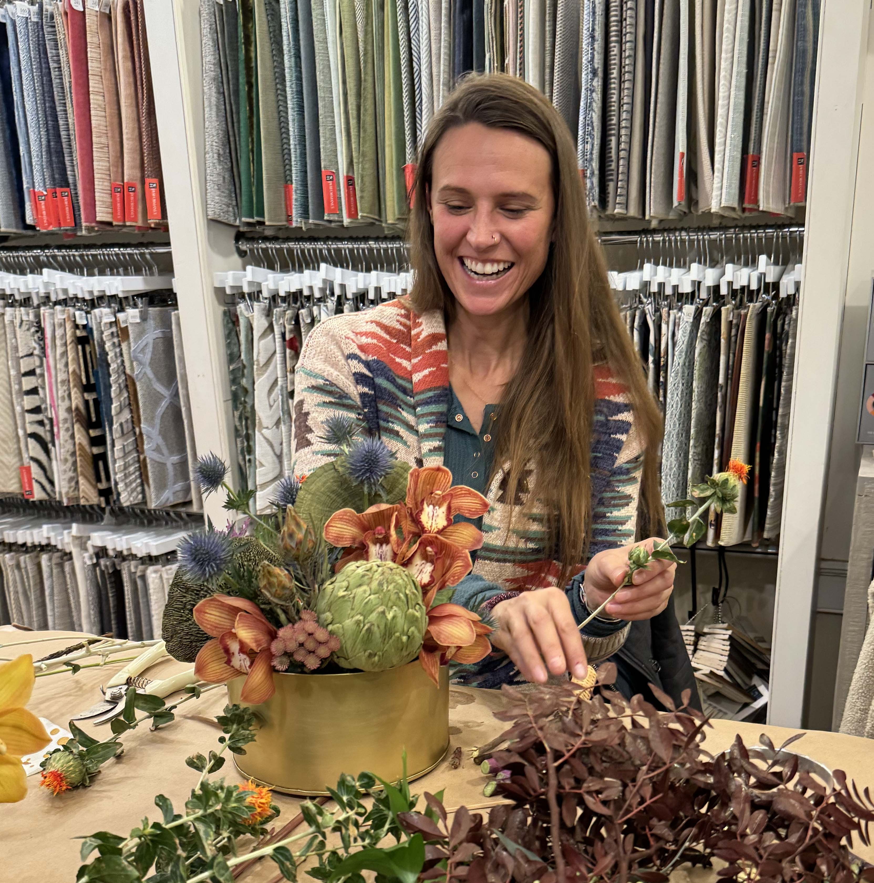 Mar Floral Fall Centerpiece Workshop