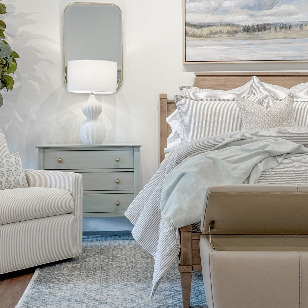 Monaco 3-Drawer Nightstand