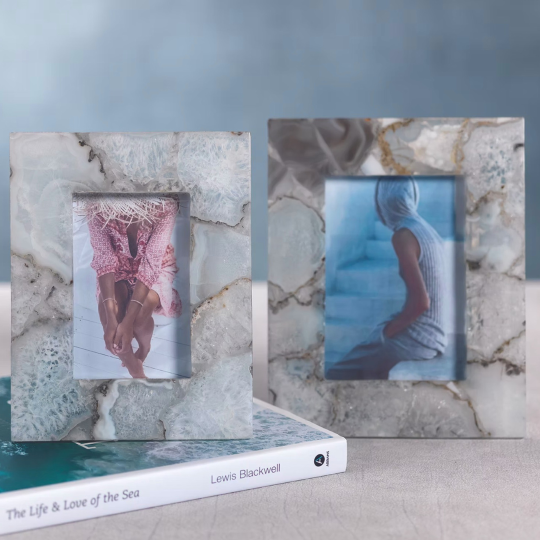 Preto Agate Photo Frame