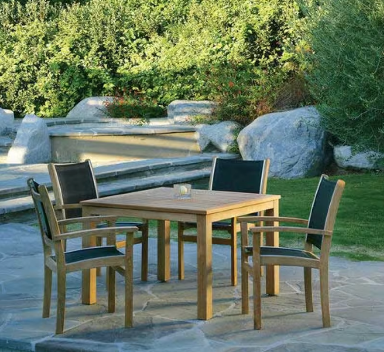 St Tropez Armchair Blue