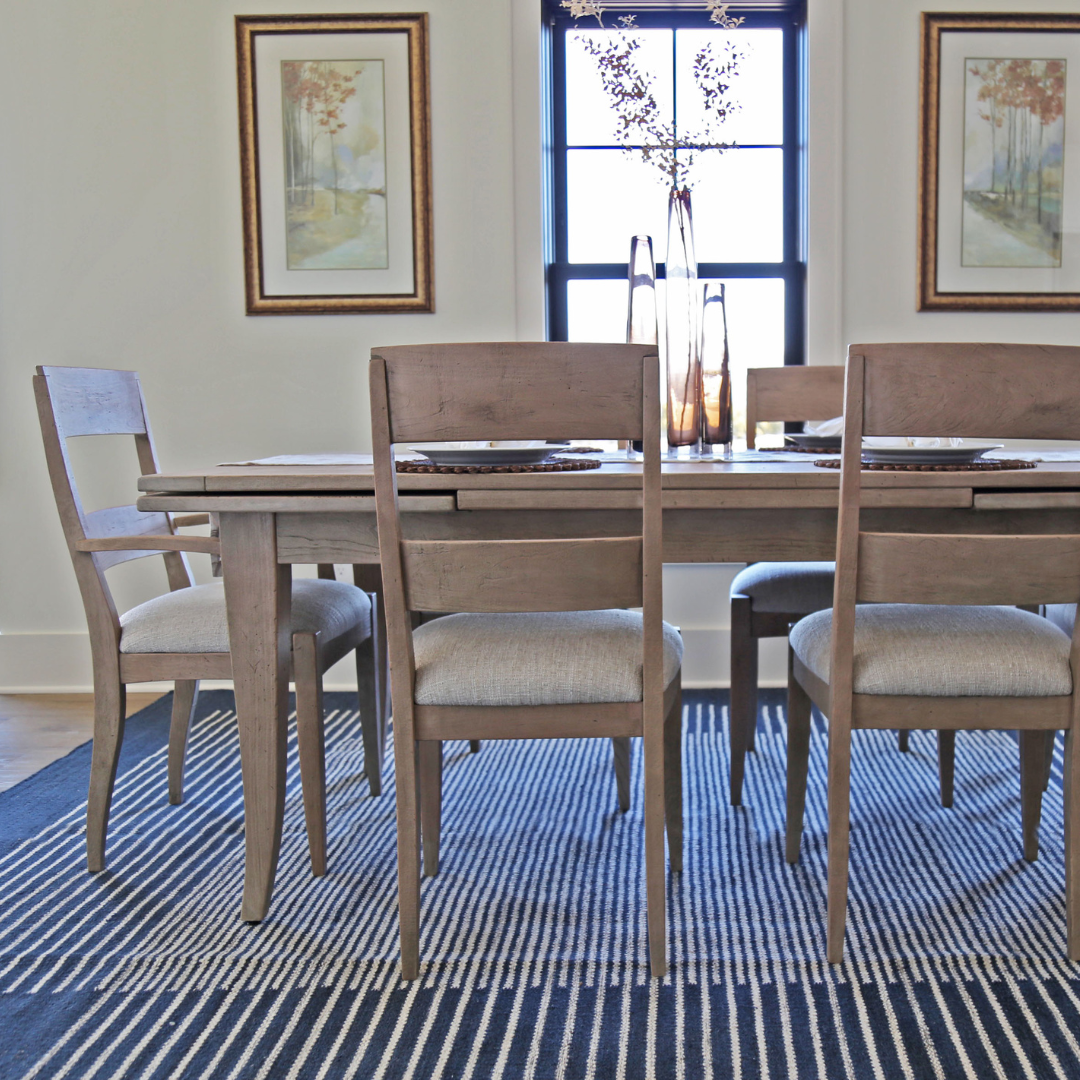 Transitional Drawleaf Dining Table