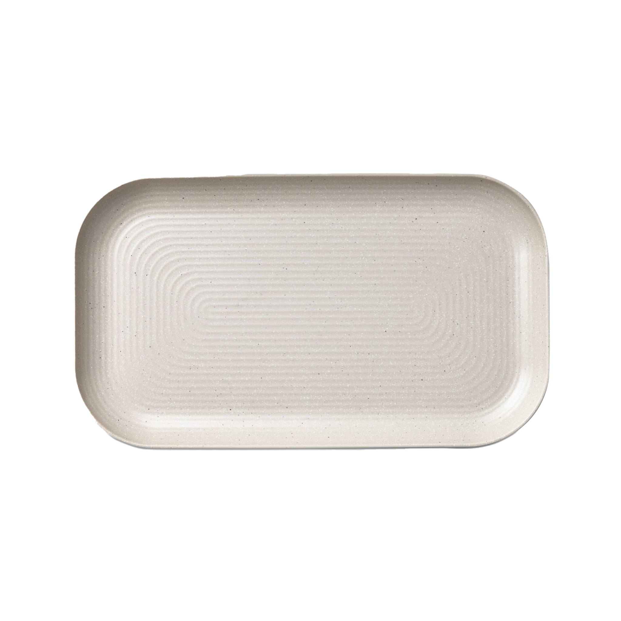 Brooklyn Melamine Rectangular Platter Cream
