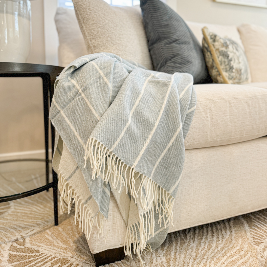 Fiji  Stripe Throw Crystal